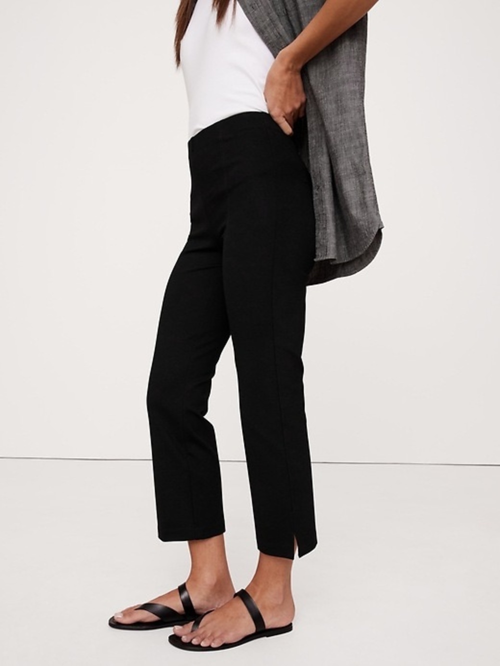 Banana Republic Tall Everywhere Ponte Capri Pant 738647